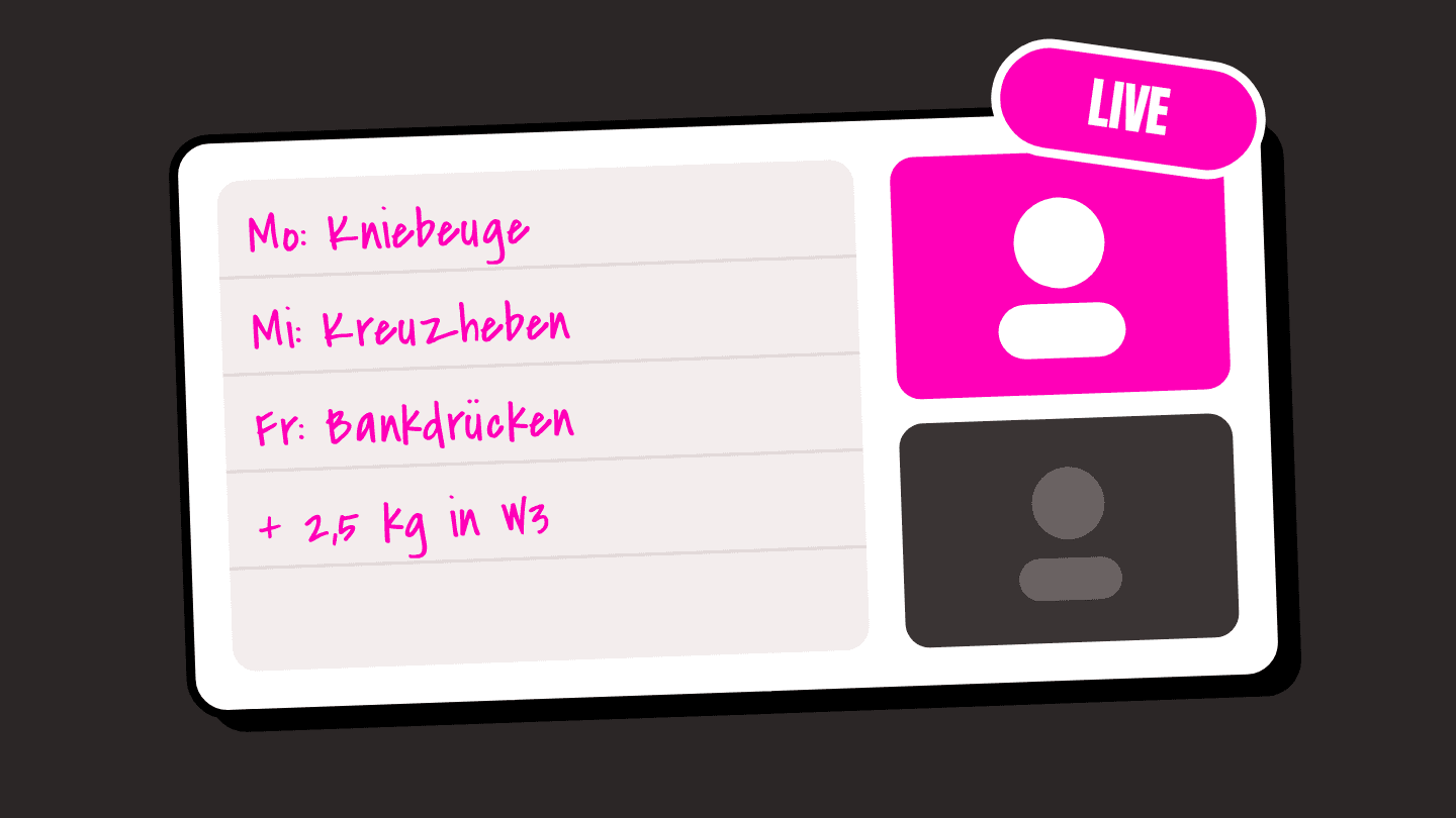 Live-Workshop: eigene Trainingsplanung
