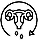 menstrual circle icon